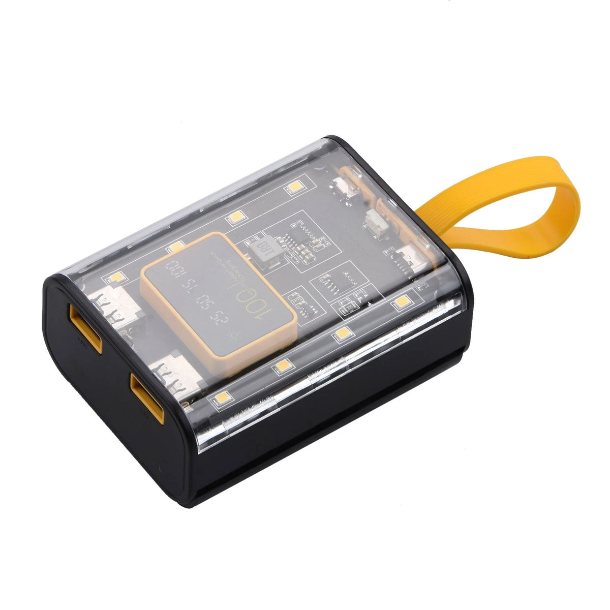 10W 18650 Battery Charger DIY Power Bank Box Case Fast Charging With Night