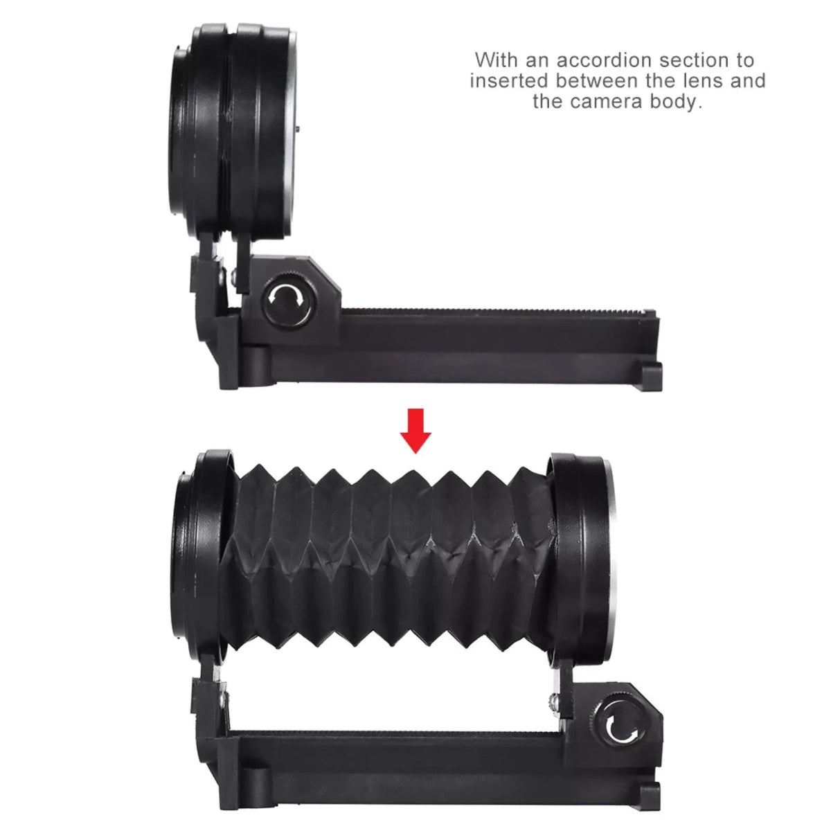 1PC Macro Entension Bellow Focusing Kits For Canon EF Mount Lens EOS Camera