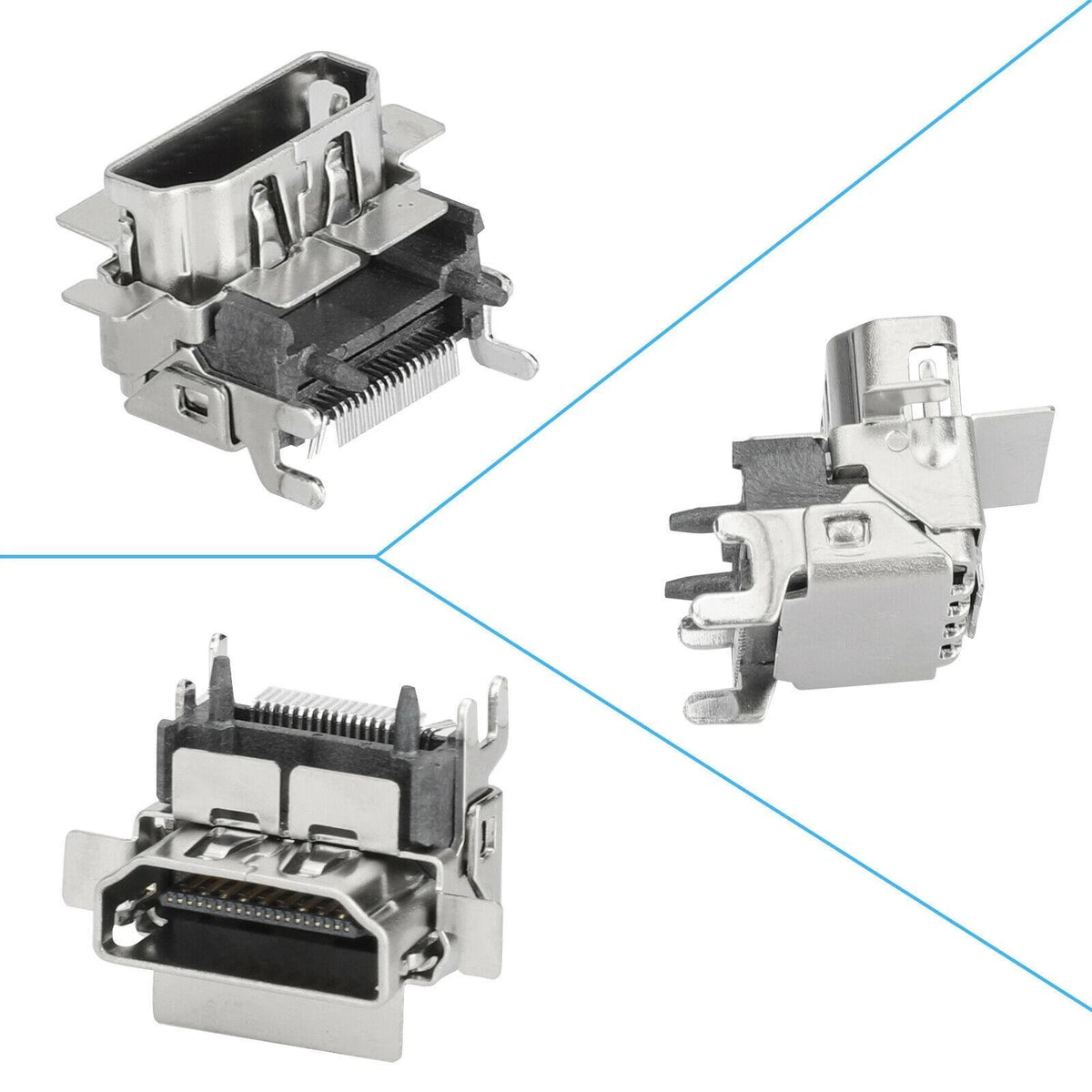 1Pc  Console HDMI Port Jack Socket Connecter For Xbox One S Slim;
