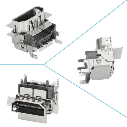 1Pc  Console HDMI Port Jack Socket Connecter For Xbox One S Slim;
