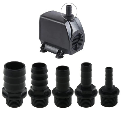 LUORNG 5IN1 Nozzles Kit for Fountain Pump, Aquarium, Fish Tank, Pond,...