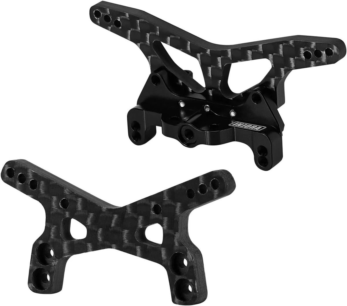 INJORA Carbon Fiber Shock Towers with Mount Spacer for Losi Micro-B...
