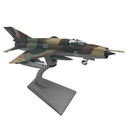 1:72 Classic Fighter Mig-21 MiG 21 Military Aircraft Collection Model