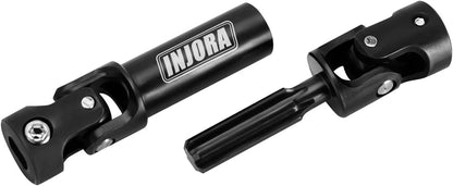 INJORA Hardened Steel Drive Shafts for 1/18 RC Crawler TRX4M High Trail K10...