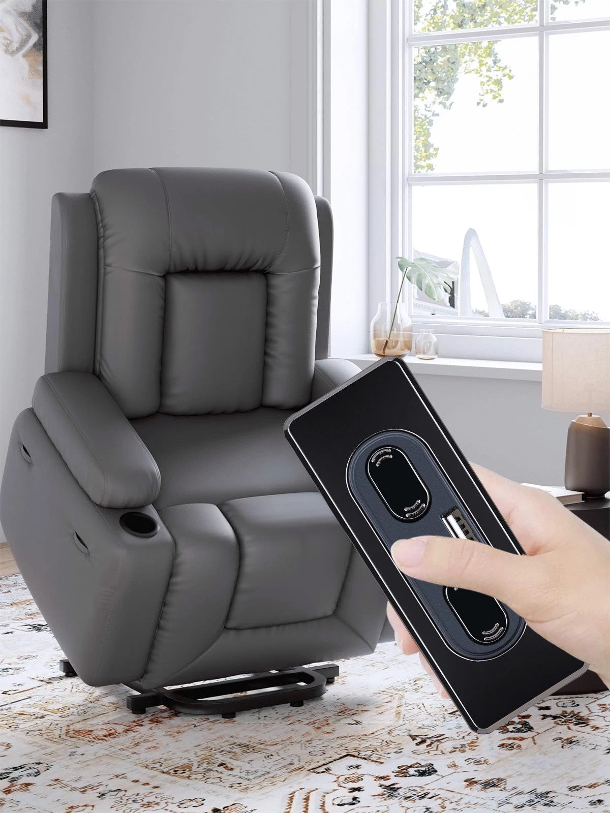 5 Button Electric Sofa Remote,Power Recliner or Chair Hand Control