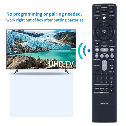 AKB70877941 Remote Control For LG DVD Micro Hi-Fi System DM2740 CMS2730F