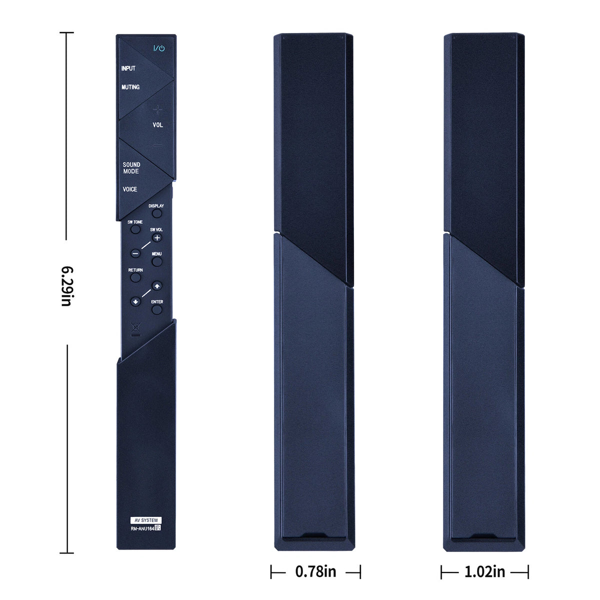 RM-ANU164 For Sony Sound Bar Remote Control HT-ST3 SA-WST7 SS-ST3 HTST7