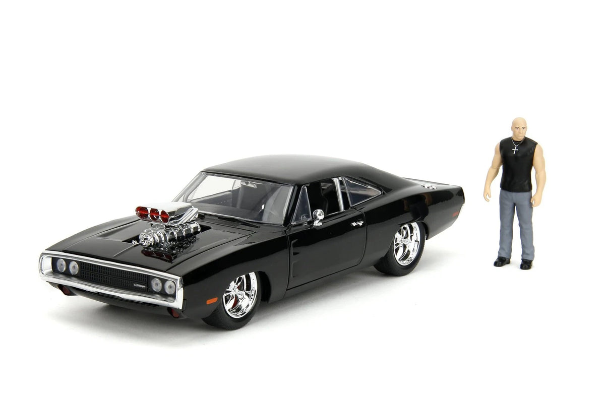 Jada Toys Fast & Furious Dom & Dodge Charger R/T, 1:24 scale, Black