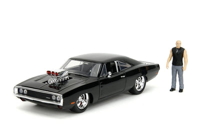 Jada Toys Fast & Furious Dom & Dodge Charger R/T, 1:24 scale, Black