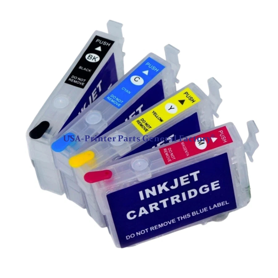 Refillable Ink Cartridge 212 212XL T212 For Epson XP-4100 XP-4105 WF-2830