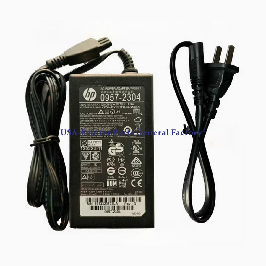 AC Adapter Power Supply For HP 0957-2304 3610 3620 6100 6700 6600 7110 7612 7610
