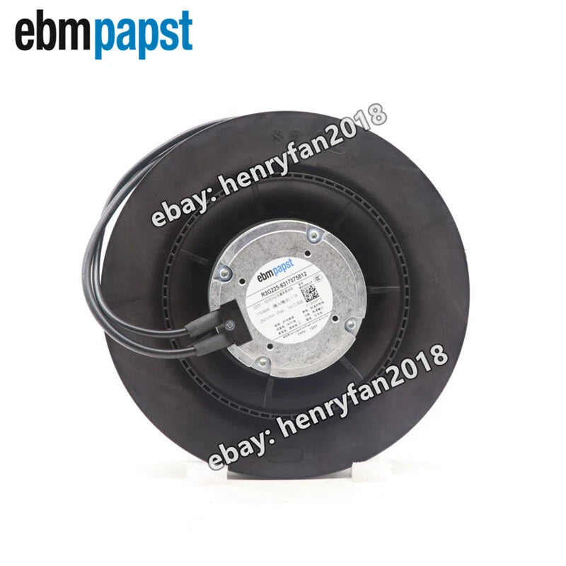 Ebmpapst R3G225-8317075812 Centrifugal Fan 220V 50/60Hz ??225MM 1.1A 115/89W Fan