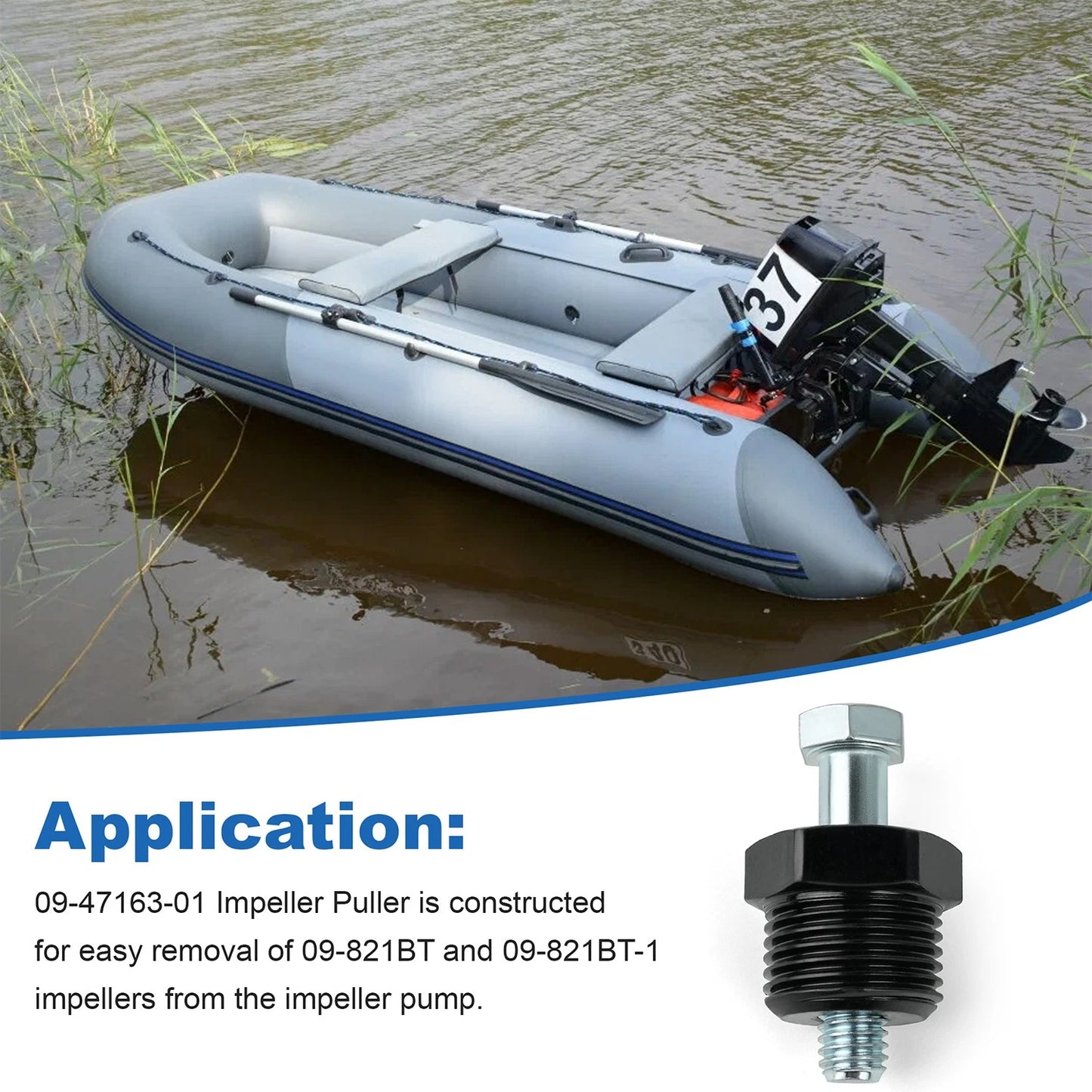 09-47163-01 Puller for Use With 09-821BT And 09-821BT-1 Impellers