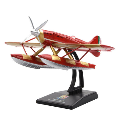 12cm Diecast Alloy 1/72 Scale WWI Italy Macchi MC.72 Racing Seaplane Decor Gift