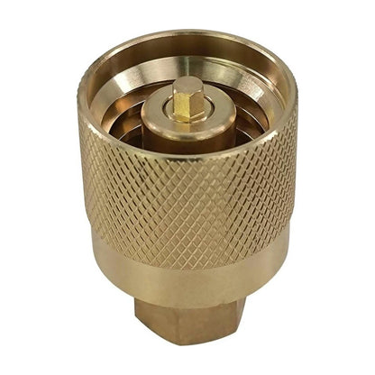 1x RE7141F Forklift Propane Tank Adapter Female Connector Widely Compatibility