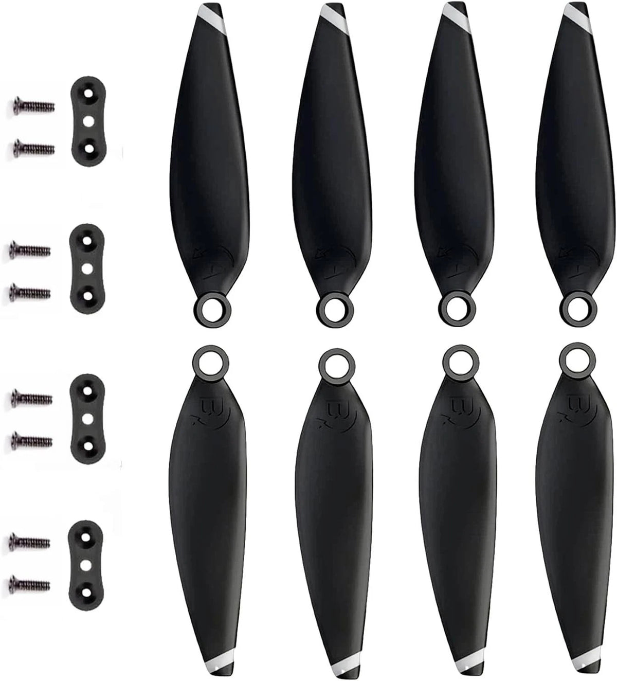 8Pcs HS175D Propellers for F11MINI F7 Mini Q5 Q7 Q8 M7 WF31 HT50...
