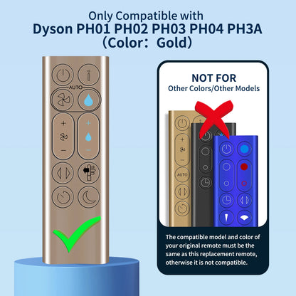 Remote Control For Dyson PH01 PH02 PH3A PH03 PH04 Pure Humidify+Cool Fan