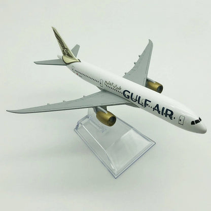 1/400 16cm Aircraft GULF B787 Alloy Plane Model Civil Airlines Ornaments Craft d