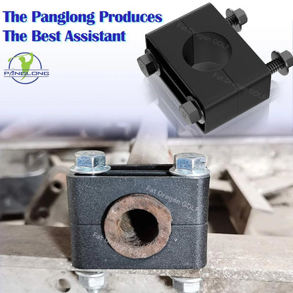 Panglong Club Car DS Brakes Block Mounting Set with Screw Nut, Black