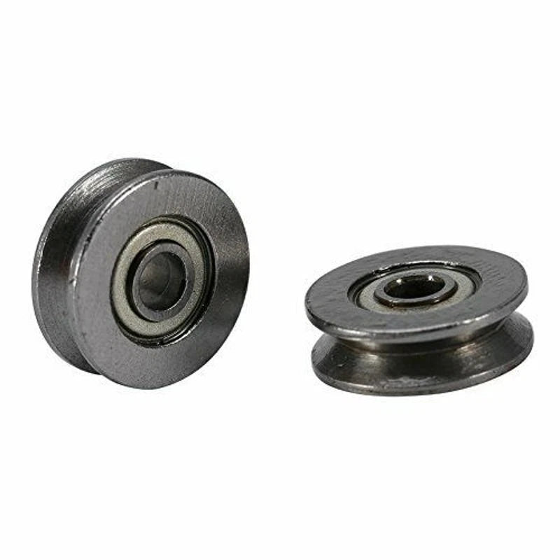 10Pcs V623ZZ Groove Guide Pulley Rail Ball Bearings For Linear Motion System