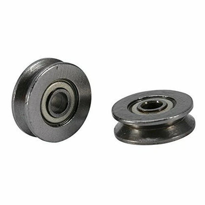 10Pcs V623ZZ Groove Guide Pulley Rail Ball Bearings For Linear Motion System
