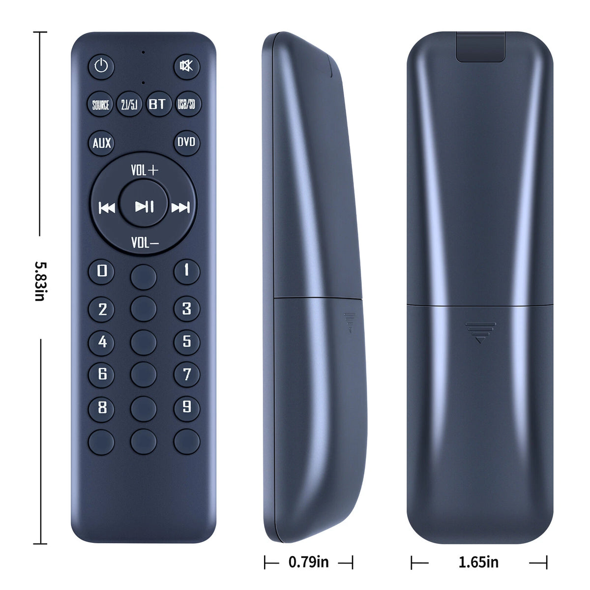 Remote Control For Acoustic Audio AAT50 Bluetooth Home Theater Speaker System