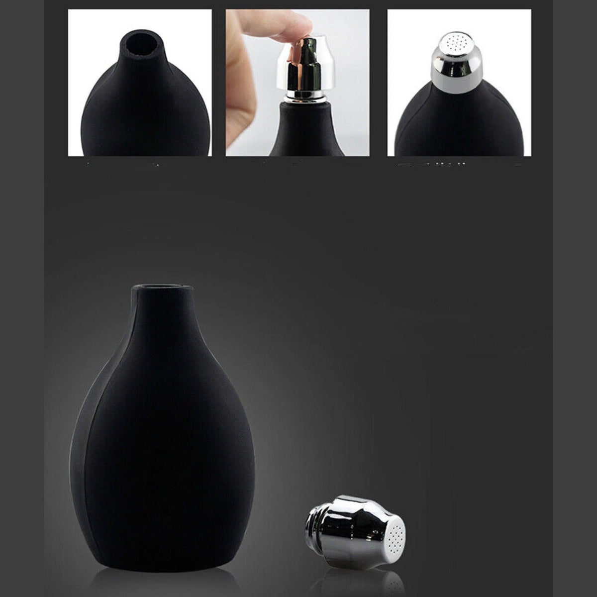 Powder Spray Bottle Hairdressing Spray Fiber Pumps Refillable Container Tool