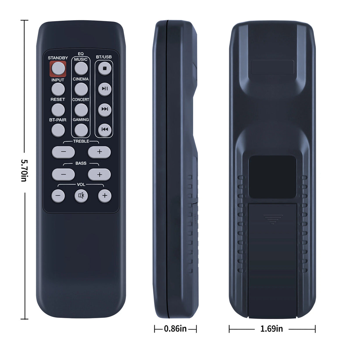 Remote Control For Creative STAGE V1 2.1 Soundbar Sound bar Speaker System