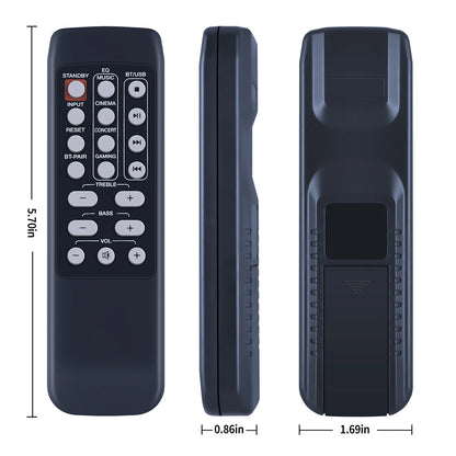 Remote Control For Creative STAGE V1 2.1 Soundbar Sound bar Speaker System