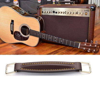 1Pc Guitar Leather Handle With Fitting For Marshall Amp AS50D AS100D Coffee aa