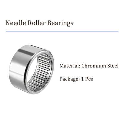 Kozelo 1pcs HK3520 Needle Roller Bearings - 35mm x 42mm x 20mm, Silver Tone