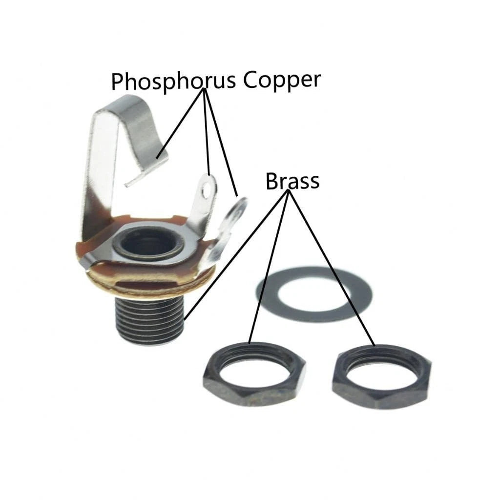 KAISH Black Nickel Premium 2-Pack American 3/8"-32 Thread, 2pcs