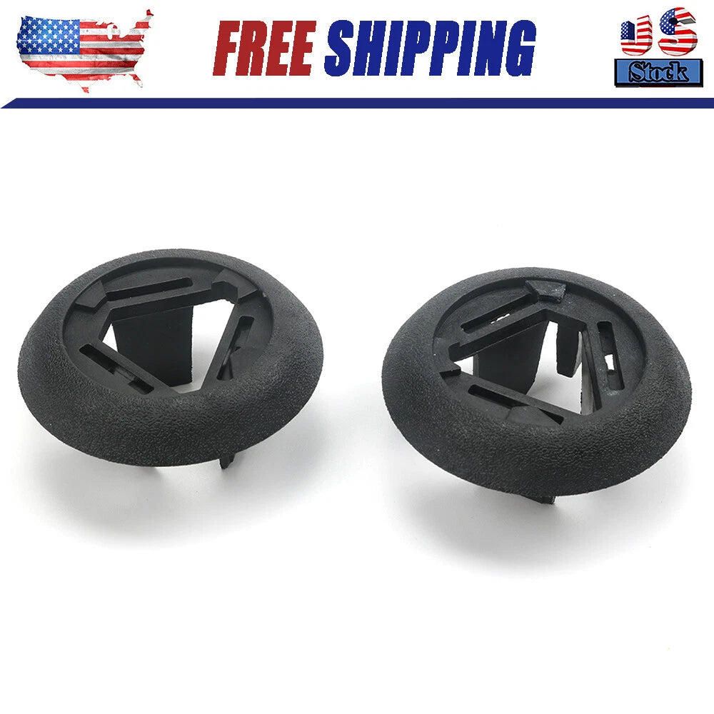 For 97-04 Corvette C5 Sun Visor Sunvisor Bezel Trim Mount  Pair