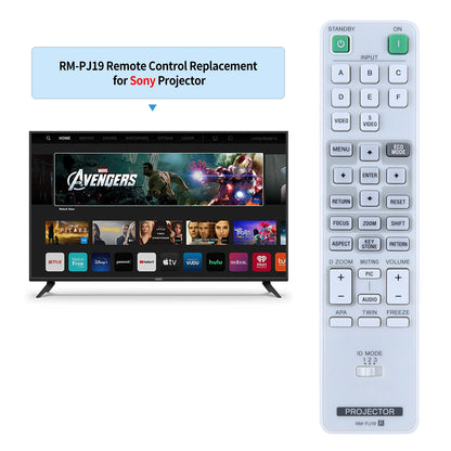 RM-PJ19 Remote Control For Sony Projector VPLFX30 VPLFX35 VPLFX37 VPLFH35