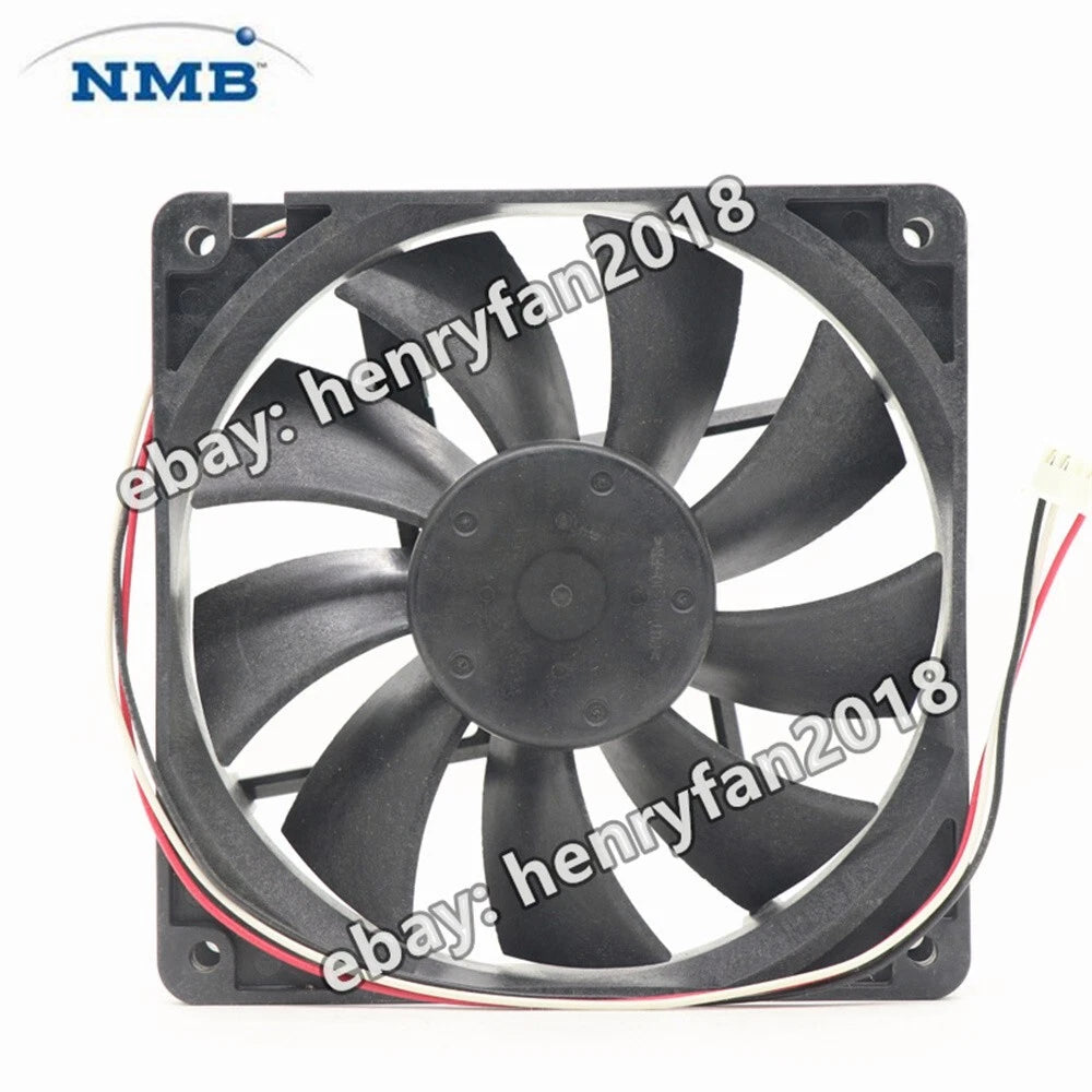 For NMB-MAT 4710KL-04W-B59 DC 12V 0.72A 120*120*25mm Cabinet cooling fan 3pin