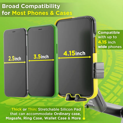Cell Phone Mount for Truck Holder Drivers - Large, Black