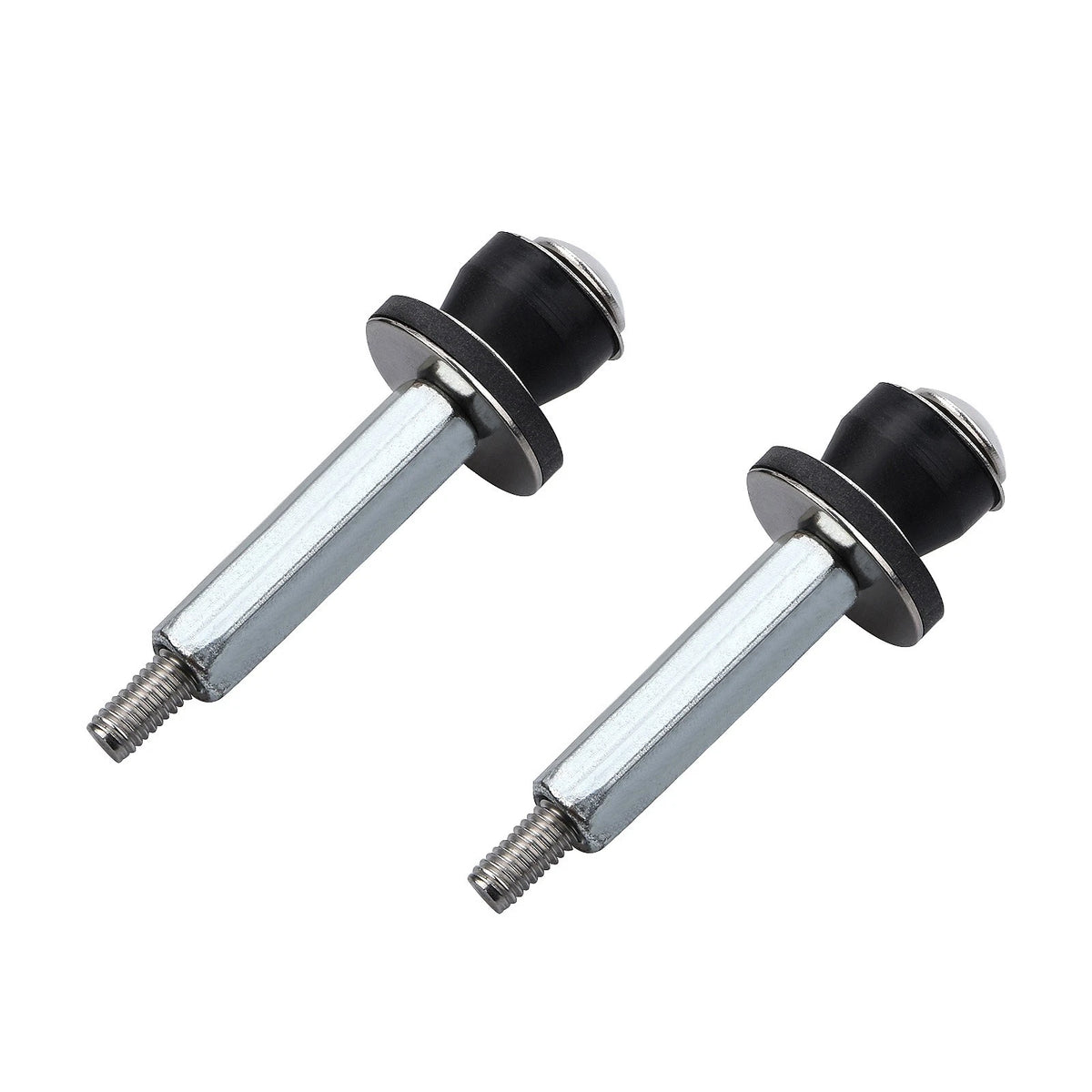 2PCS Stainless Steel Toilet Seat Bolts Kit, Easy Install Metal Screws for Repair