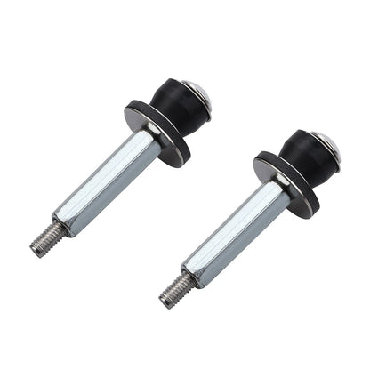2PCS Stainless Steel Toilet Seat Bolts Kit, Easy Install Metal Screws for Repair