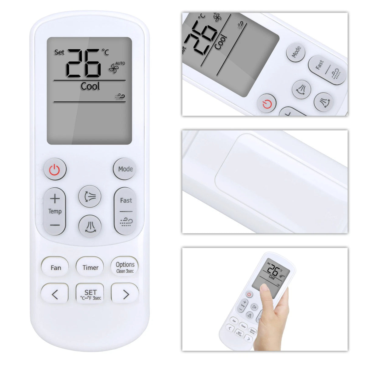 DB96-25318G DB96-25318F Remote Control For Samsung Air Conditioner