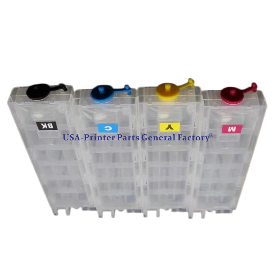 4pc  Refill Ink Cartridge Compatible For Epson WorkForce WFC5890 350ml