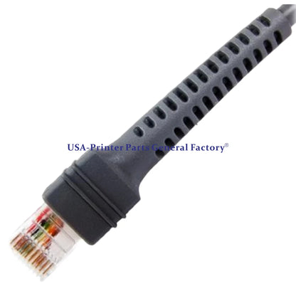 9ft 3M RS232 Serial Cable for Motorola Symbol DS6708 LS4208 LS2208 Coiled
