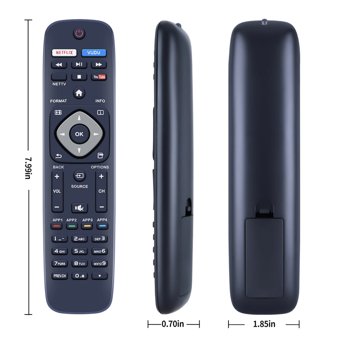 NH500UP Remote Control For Philips TV 50PFL5601/F7 65PFL5602/F7 55PFL5602/F7