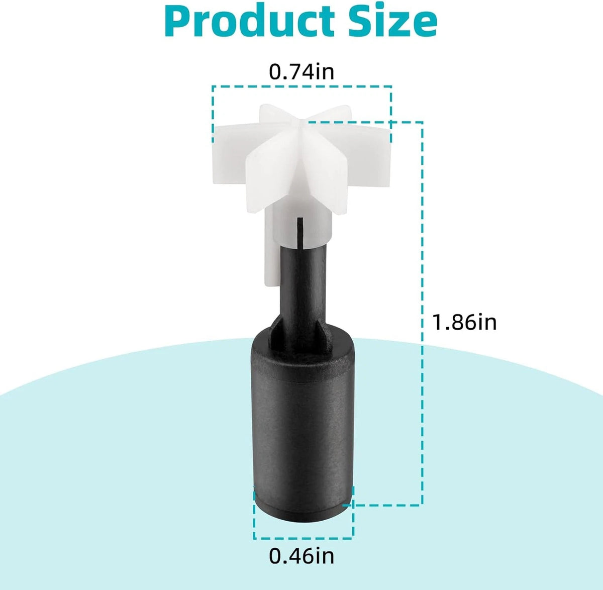 Ximoon A636 Aquarium Magnetic Impeller Compatible with Aquaclear 70 White