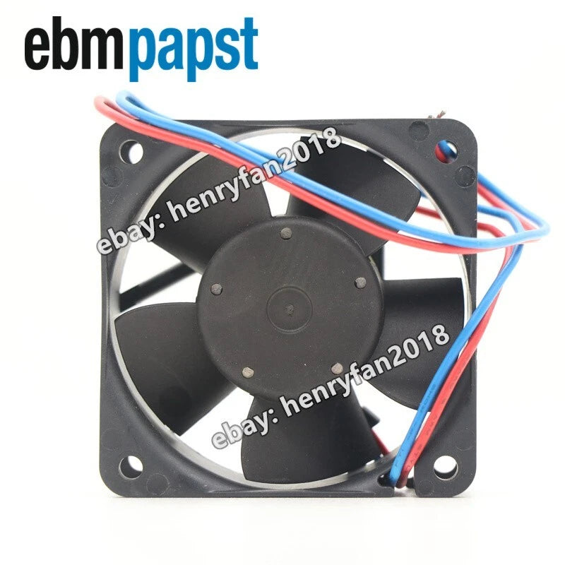 Ebmpapst Fan 614NM Axial Fan DC 24V 1.4W 60*60*25MM 58mA 2-wire  Cooling Fan