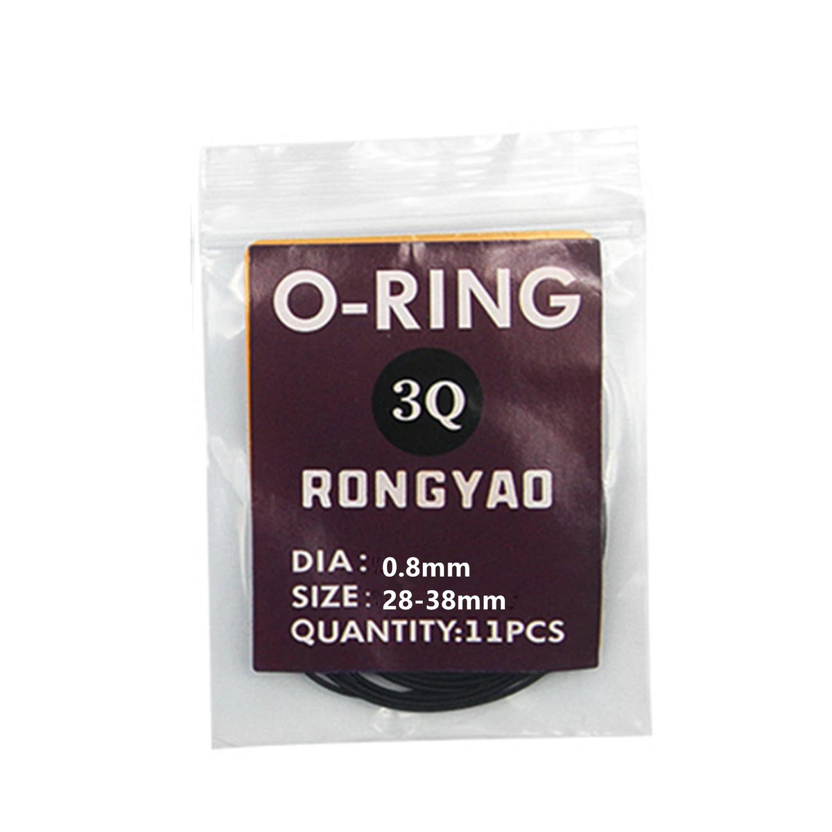 0.8mm Watch O-Ring Waterproof Rubber Cover Gaskets Watchmaker Repair Parts k