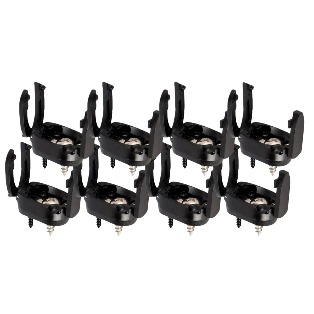 8pcs Golf Ball Retriever Claw Grabber for Putter Grip End Screw Attachment