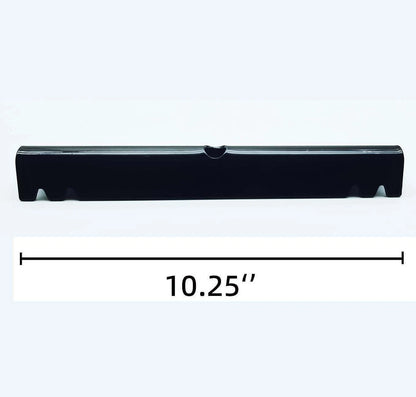 RV Dual Propane Tank Cylinder Rack 23 5/8" wide by 8 1/2" deep, DEEP BLACK