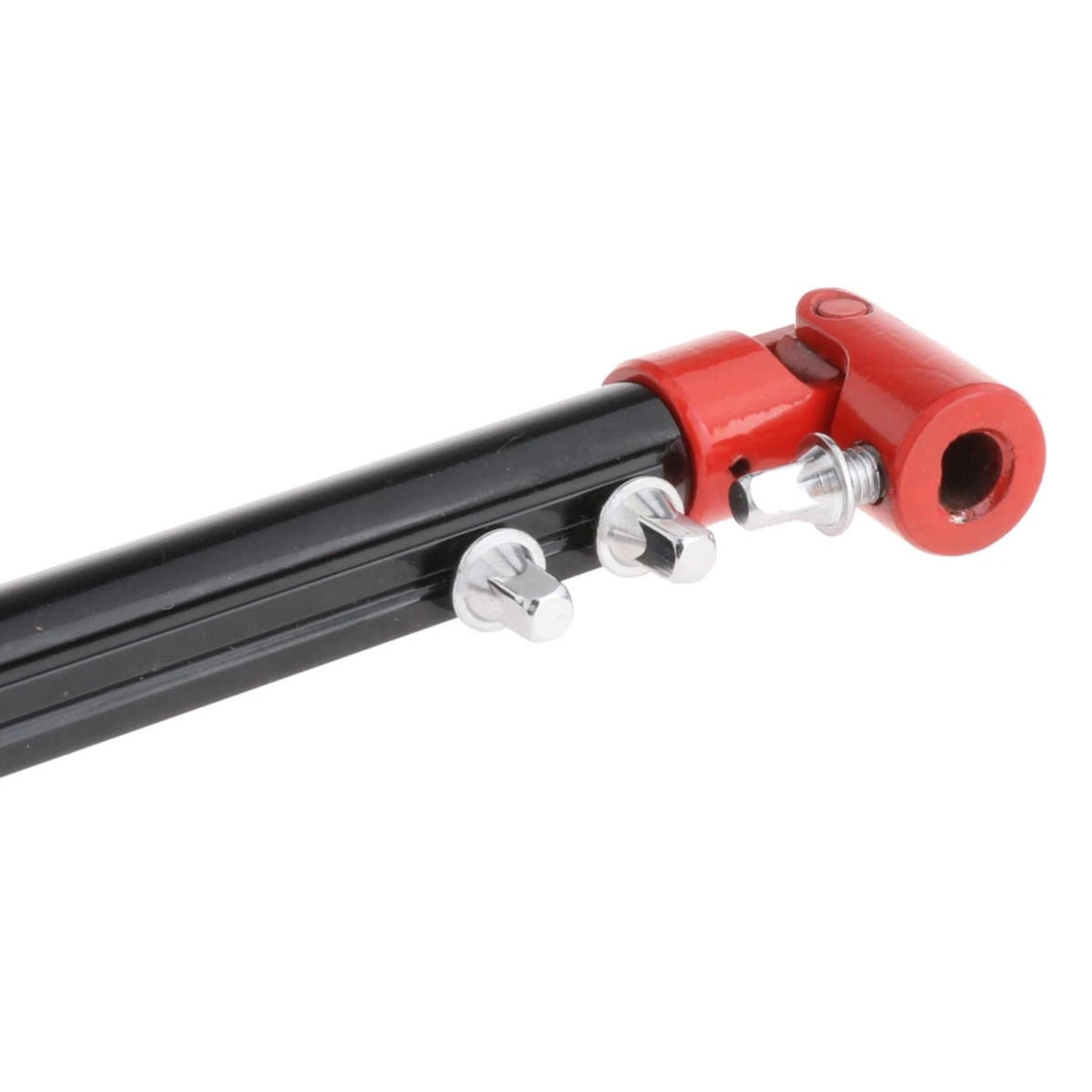 Colaxi 31cm Steel Double Drum Drive Shaft Pedal Driveshaft A Black and Red