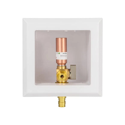 1 Piece EFIELD Ice Maker Box,1/2"PEX-A Expansion with Copper Arrestor