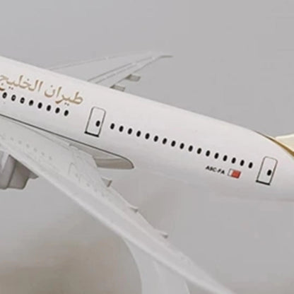 1/400 16cm Aircraft GULF B787 Alloy Plane Model Civil Airlines Ornaments Craft d